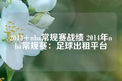 2014+nba常规赛战绩 2014年nba常规赛：足球出租平台